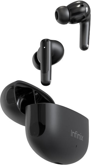 Infinix XBuds NC XE28 Bluetooth Handsfree Earphones with Sweat Resistance Black