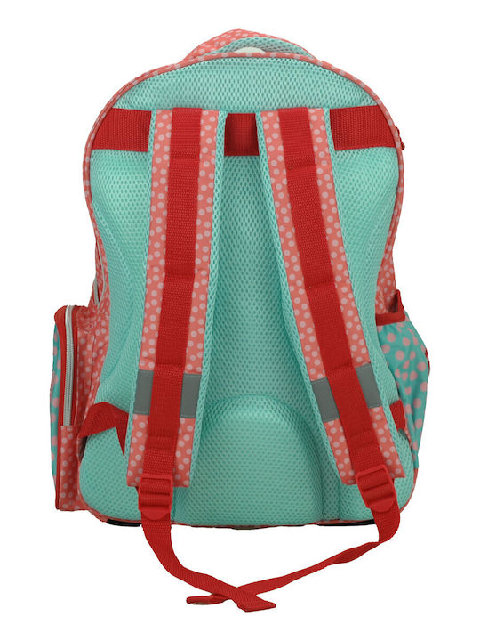 Hello Kitty School Bag Backpack Multicolour with Water Bottle Holder 27Liters