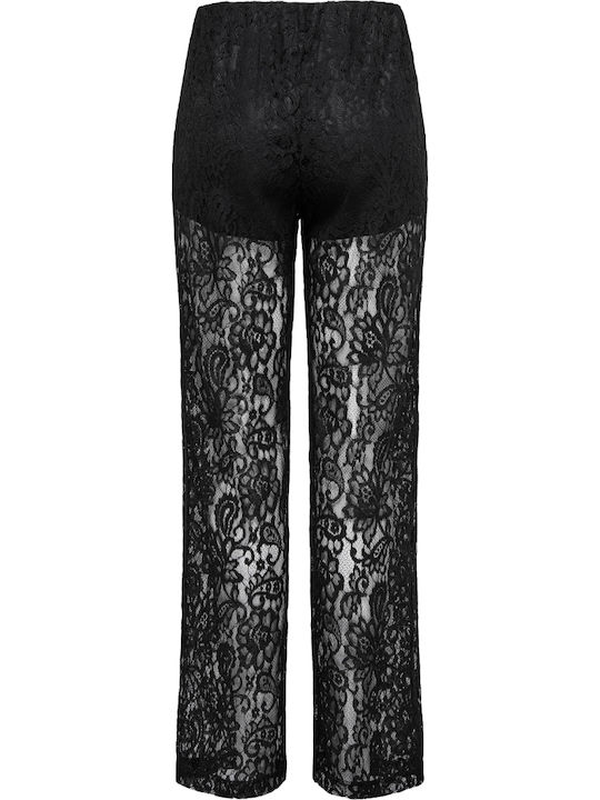 Mw Dama Tesatura Pantaloni Black