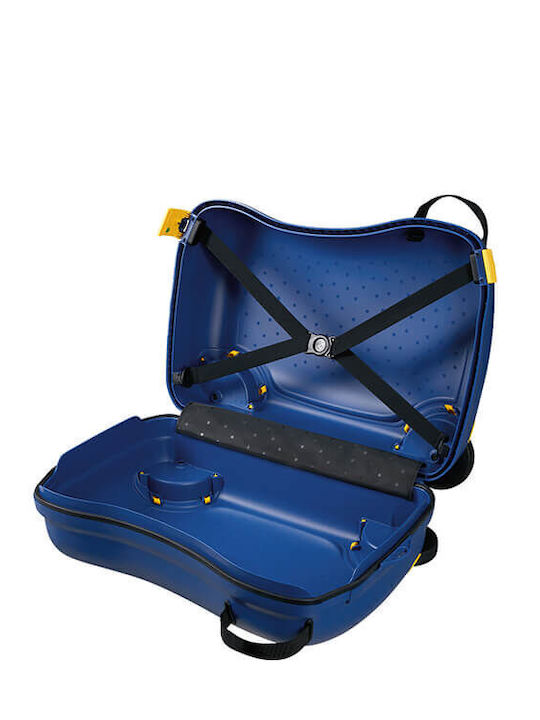 Samsonite Dream2go Kids Cabin Hard Blue Suitcase with 4 Wheels Height 38cm