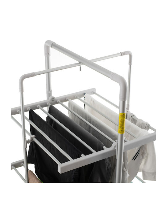 Adler Aluminum Folding Electric Floor Clothes Drying Rack 300W with Hanging Length 2m