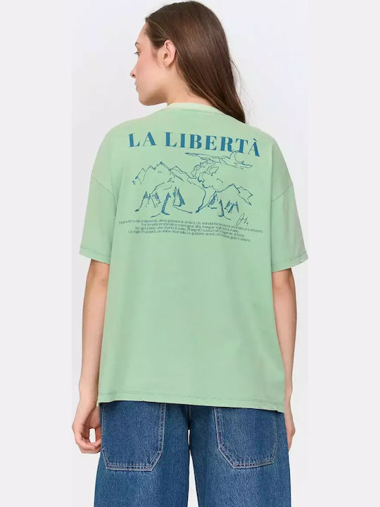 Γυναικείο T-shirt Green