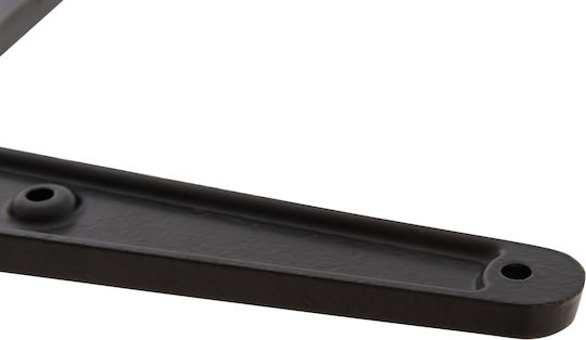 HomeMarkt Bar Table Base with Adjustable Cappuccino Matte 46x46x107cm
