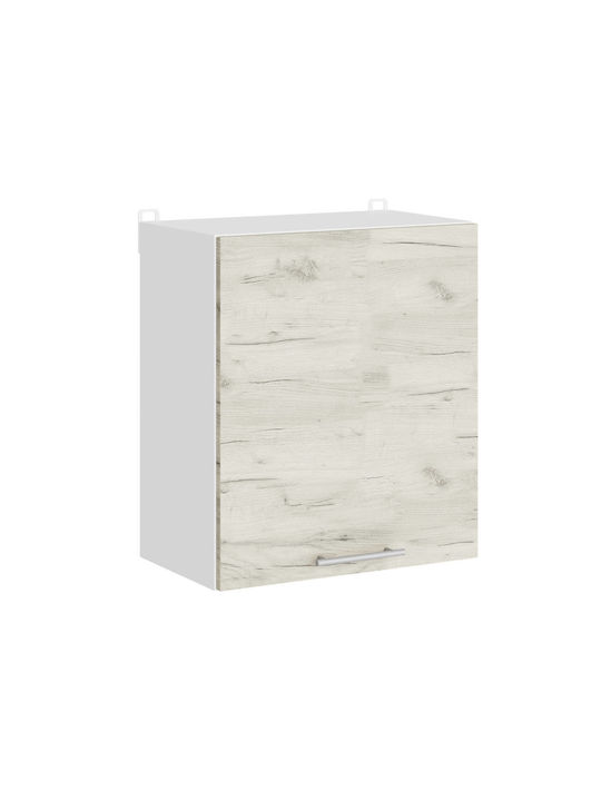 Alba Schrank Wand Alba, White Craft Oak 50x30x58cm