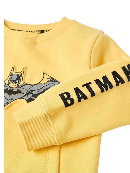 Kinder-Sweatshirt mit Taschen Yellow