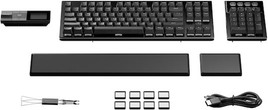 Be Quiet Dark Mount Silent Tactile Gaming Mechanical Keyboard with Custom switches and RGB lighting (English US)