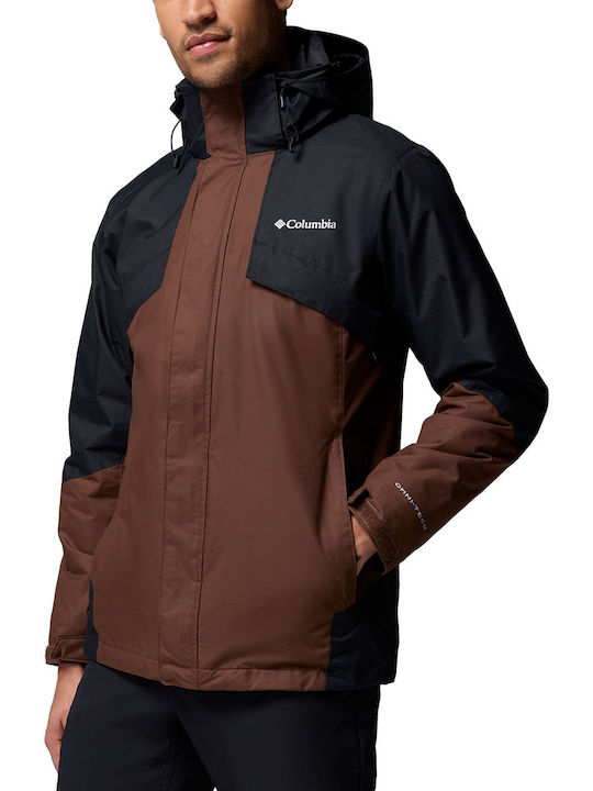 Bugaboo Iii Fleece 3 în 1 de Iarnă Jachetă Impermeabilă Maro
