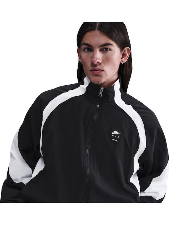 Air Woven Men's Cardigan Black