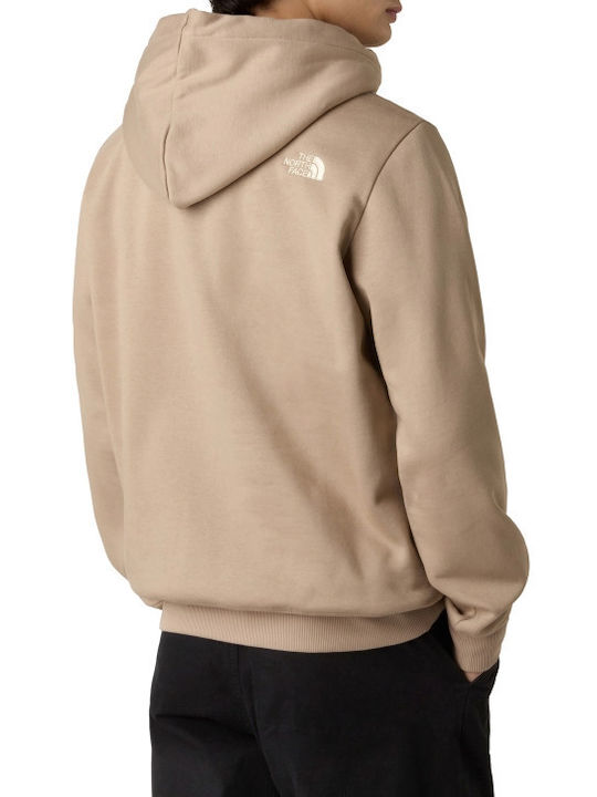 Drew Sweatshirt with Hood Black, Brown