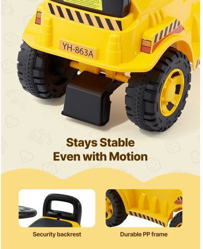 Vevor Baby Lauflernhilfe Ride On Gelbe