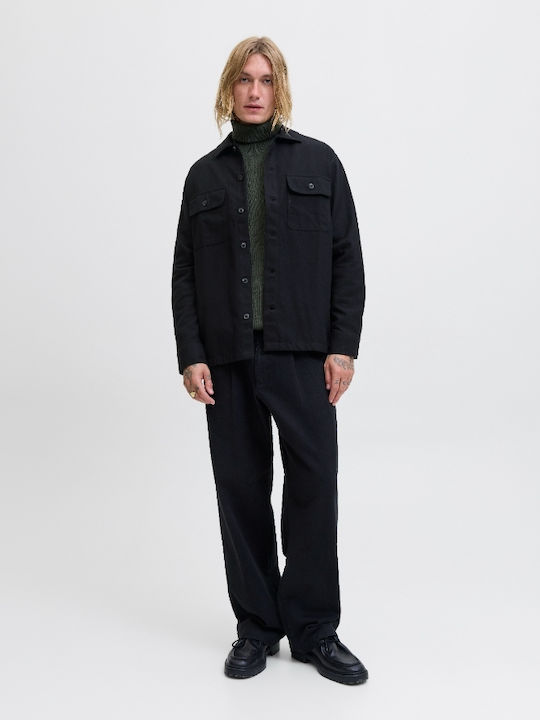 Μακρυμάνικo Overshirt Black 12278969