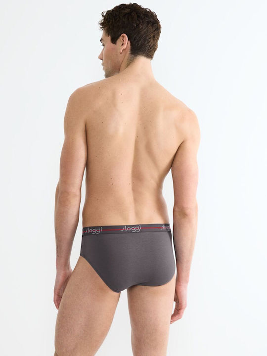 Start Midi Men's Slips Grey Combo 2Pack