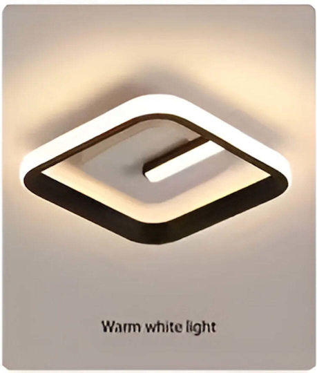 Alista Home Deckenleuchte Schwarz mit Integrierter LED