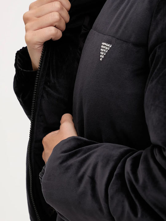 Γυναικείο Bomber Jacket Μαύρο