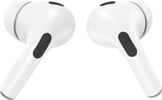 Jellico Airblue Pro 3 In-ear Bluetooth Handsfree Ακουστικά με Θήκη Φόρτισης Λευκά