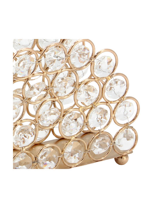 Keskor Metallic Napkin Holder Gold 14x4.5x10cm 52006