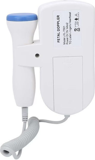 Monitor Doppler Fetal Flippy Monitorizare Sarcină Ritm Cardiac Ecran Lcd 4.5 Cm 2 X Baterii Aa Neincluse Portabil Abs 12.8 X 9.6 X 3 Cm Utilizare De La 9 Săptămâni Albastru