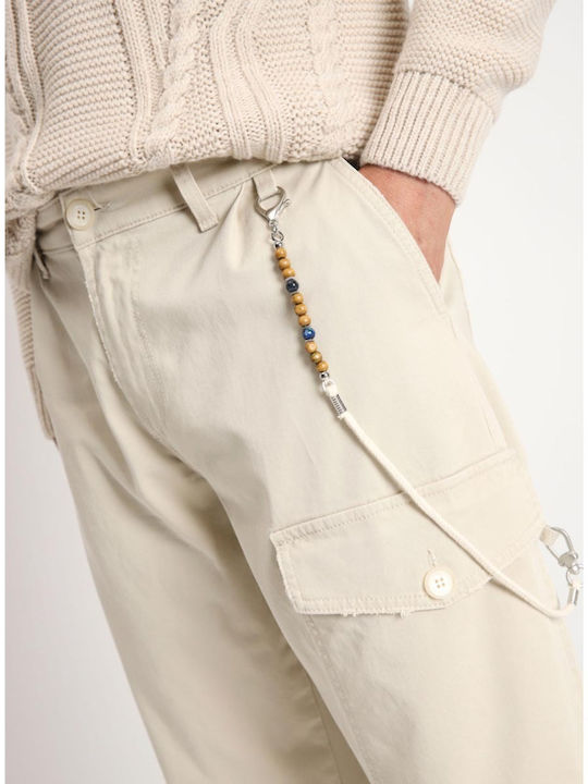 Ανδρικό Παντελόνι Τζιν με Loose Εφαρμογή Off White