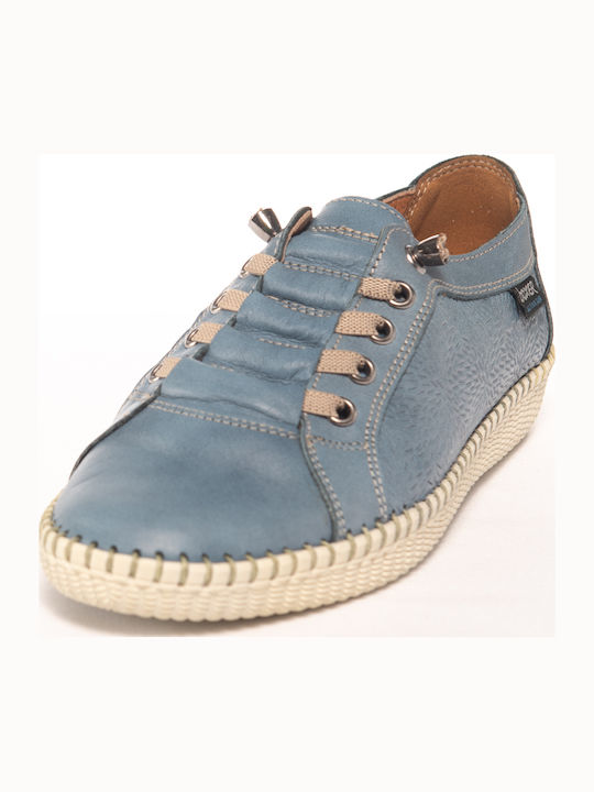 Damen Anatomisch Sneakers Hellblau