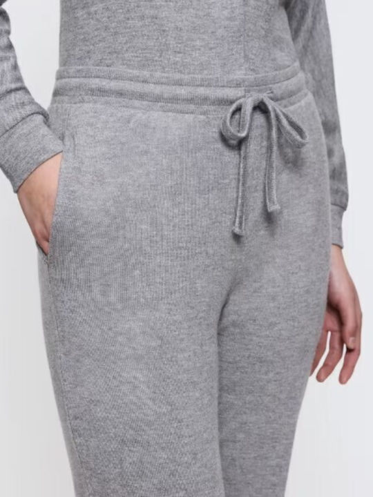 Cozy Comfort Sweatpants Jogger Grey Melange