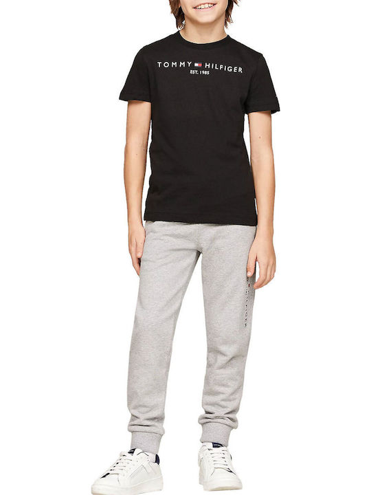Παιδικό T-shirt Μαύρο ESSENTIAL