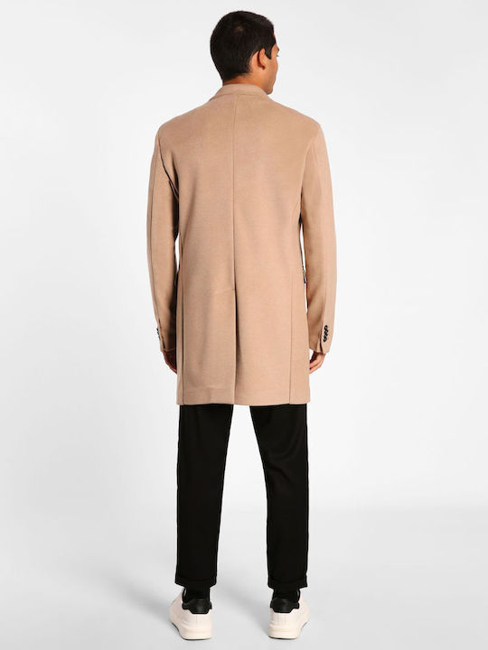 Мъжко палто Beige
