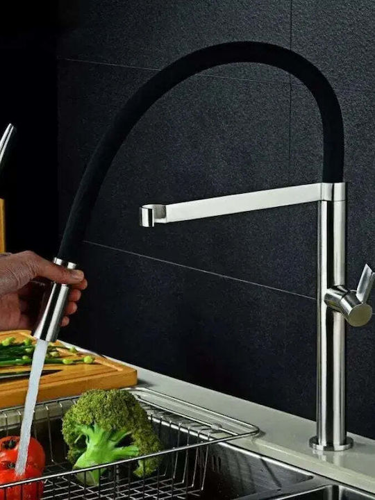 Alista Home Korman Technik Πάγκου Εύκαμπτη Ασημί