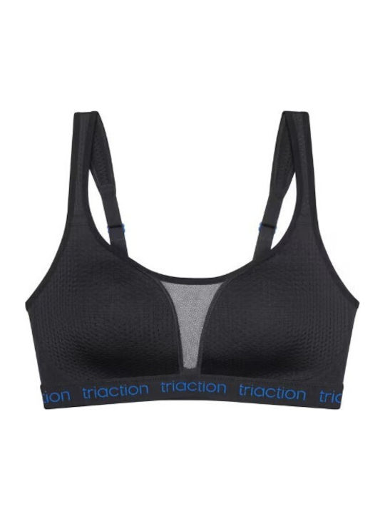 Triaction Energy Lite P Ex Athletic Athletic Bra without Underwire Black