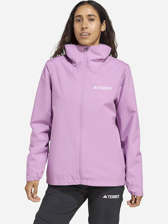 Essentials Women's Lifestyle Jacket for Winter with Hood Multi