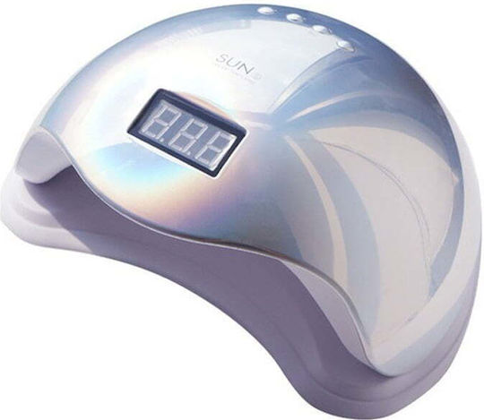 SUN ONE UV 5 Mirror Sun 5 Nail Polish Curing Lamp UV / LED 48W Pink