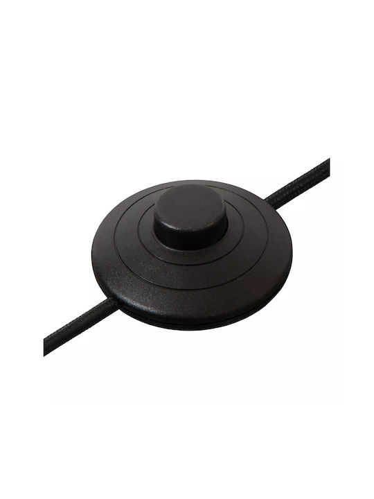 Lucide Lightning Lesley Floor Lamp H128xW43cm. with Socket for Bulb E27 Black