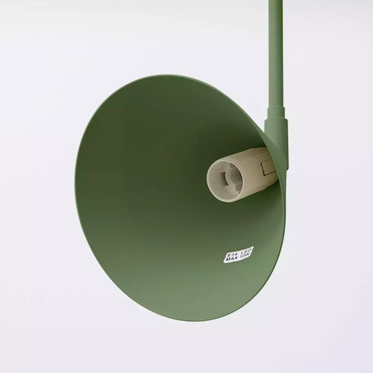 Sollux Classic Lamp Wall with Socket E14 Green 10cm