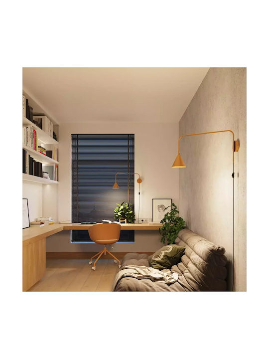 Sollux Klassisch Leuchte Wand mit Fassung E14 Gold 10cm
