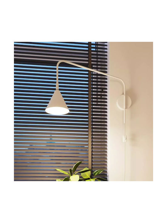 Sollux Klassisch Leuchte Wand mit Fassung E14 Weiß 10cm