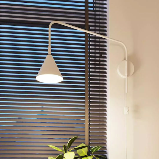 Sollux Klassisch Leuchte Wand mit Fassung E14 Weiß 10cm