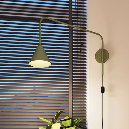 Sollux Classic Lamp Wall with Socket E14 Green 10cm