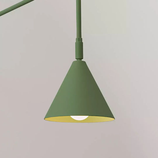 Sollux Classic Lamp Wall with Socket E14 Green 10cm