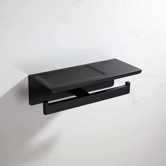 Alista Home Χαρτοθήκη Μεταλλική Μαύρη 4744676004738