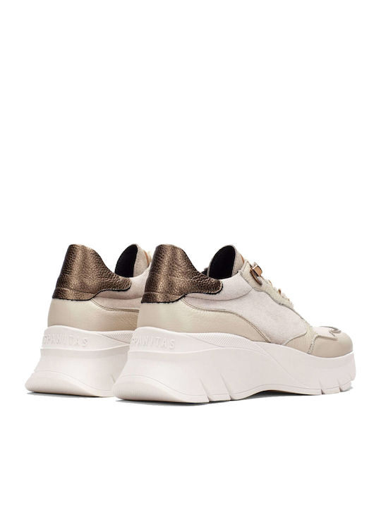 Γυναικεία Sneakers Μπεζ