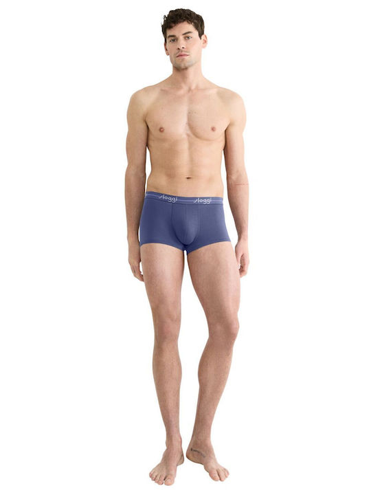 Start Hipster Men's Boxers Purple-anthracite 2Pack