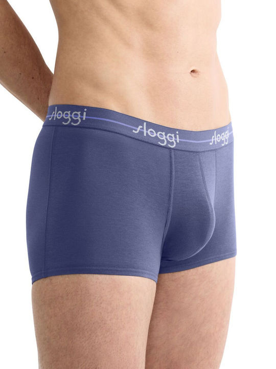 Start Hipster Men's Boxers Purple-anthracite 2Pack
