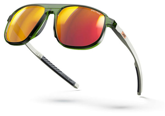 Julbo Γυαλιά Ποδηλασίας με Μπεζ Σκελετό και Χρωματιστούς Φακούς