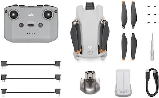 DJI Mini 3 (Standard) Дрон 2,4 GHz / 5,8 GHz с Камера 4K 30fps HDR