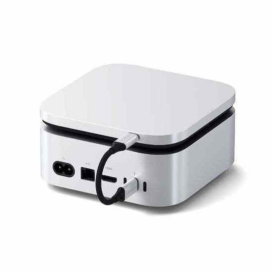 Satechi Ultra-slim Aluminum Type-C USB-C Docking Station with Silver