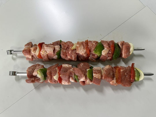 Bețe Inox Pentru Souvlaki–5 Bucăți