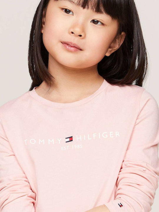 Kinderhemd Langarm Rosa ESSENTIAL