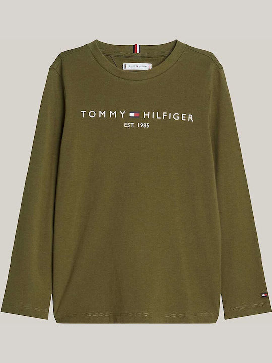 Kids' Shirt Long Sleeve Khaki Essential
