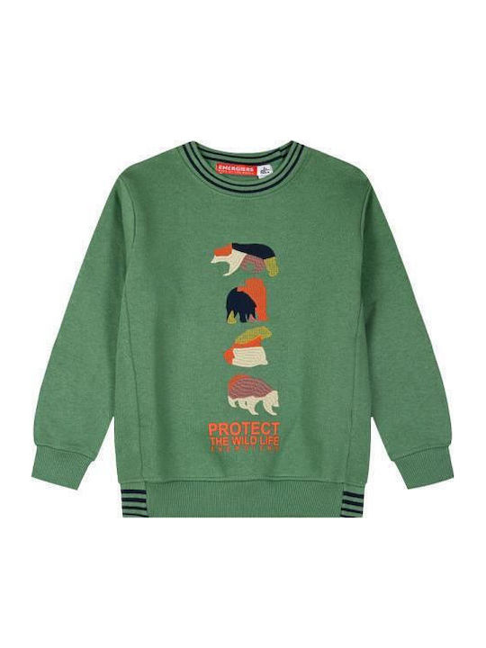 Kinder-Sweatshirt Grün Chloe