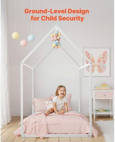 Kids Bed Single White for Mattress x