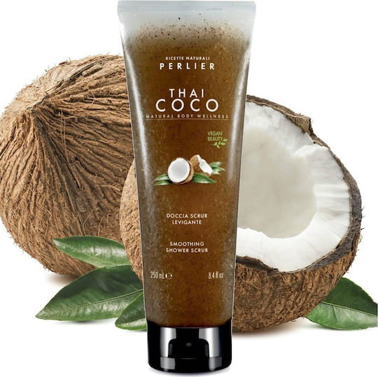 Perlier Thai Coco Smoothing Shower Scrub Body 250ml